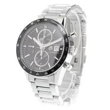 TAG Heuer CV201AL 1 Carrera Chronograph Date Automatic S Good Condition 3