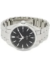 Omega — Omega Seamaster Aqua Terra 2517.50 Quartz Date Black Stainless Steel — Watch — resale