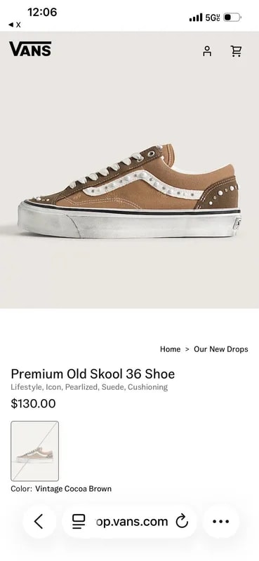 Vans Pearlized Old Skool 36 2