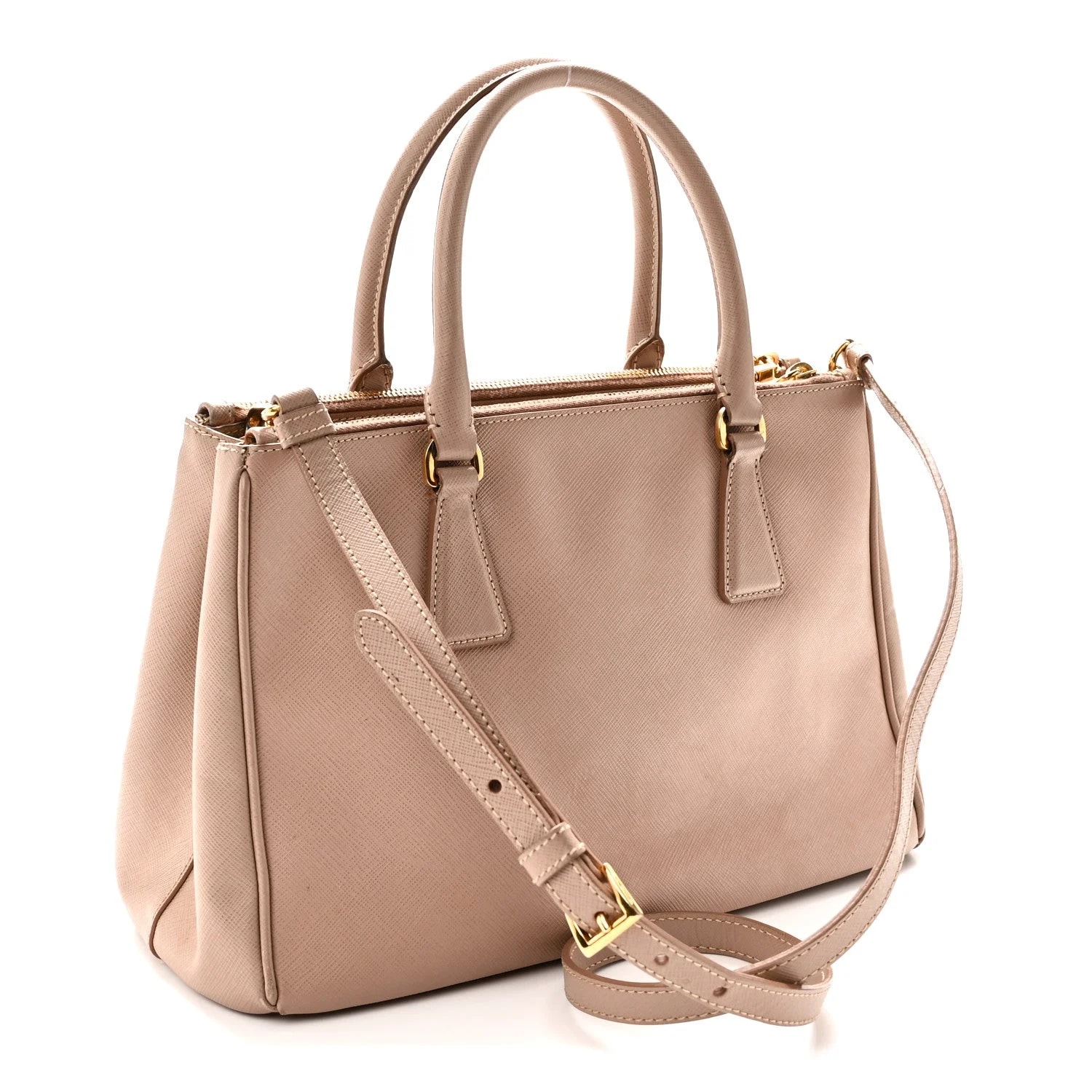 Medium Galleria Double Zip Cammeo 3
