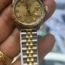 Rolex Datejust 26mm Champagne Dial Gold Plated Swiss Original 2