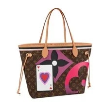 Louis Vuitton — Authentic Louis Vuitton Giant Game ON Neverfull &Removable — Handbag — resale