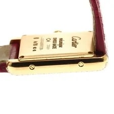 Cartier Tank Louis SM WJTA0010 22mm PG Silver #C1579 3