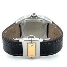 Cartier Santos 100 Large Automatic 38mm Stainless Steel/Gold Bezel W20072X7 2
