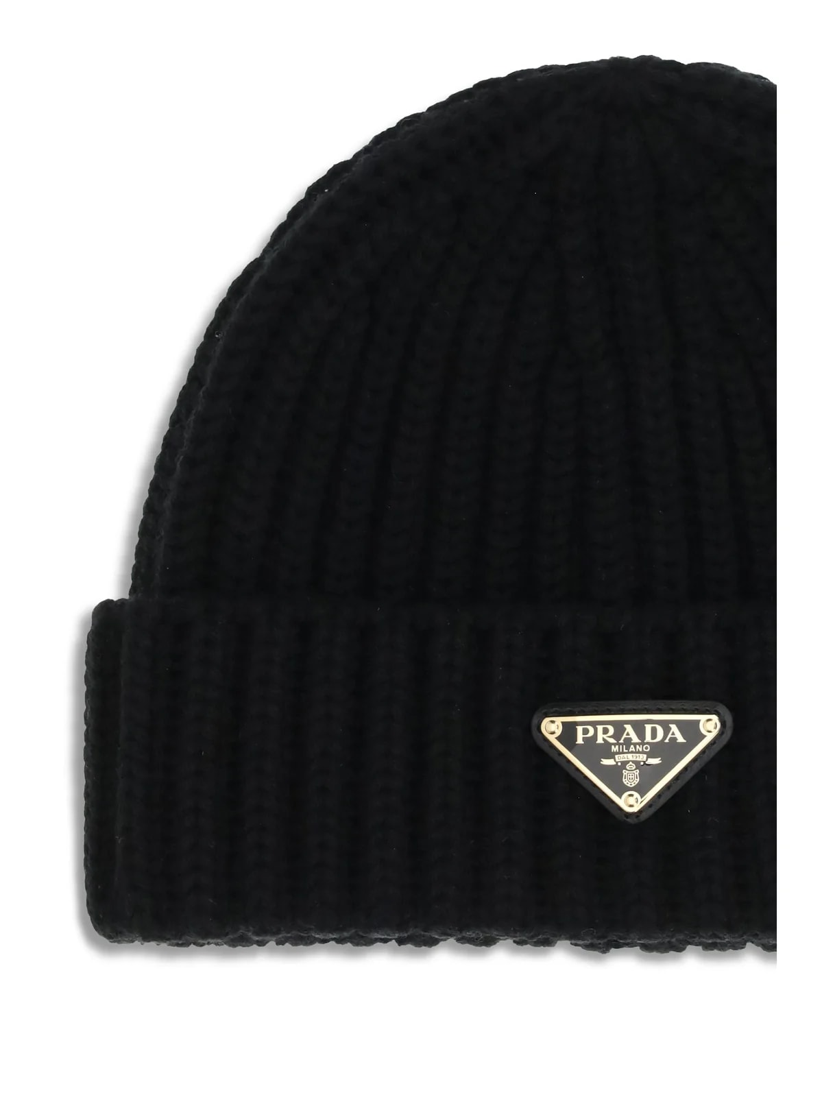 Prada 1hc3902dzl Virgin Ribbed Beanie — Beanies 3