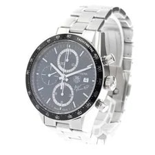 Tag Heuer — TAG Heuer Carrera CV201F 41mm SS Green #C6932 — Watch — resale