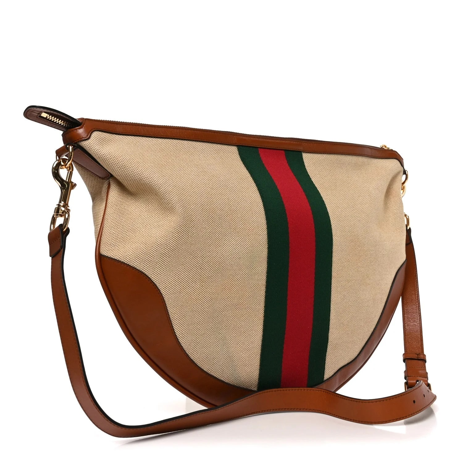 Web Large Ophidia Half Moon Hobo Light 2