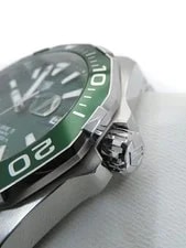 TAG Heuer Aquaracer Calibre 5 WAY201S.BA0927 Automatic 44mm Box Papers Green 4