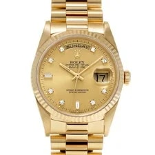 Rolex — Rolex Day-Date 18238A 36mm Yellow Gold Champagne #WW402 — Watch — resale