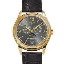 Patek Philippe Annual Calendar 5146J-010 Gray Yellow Gold Automatic #W014 2