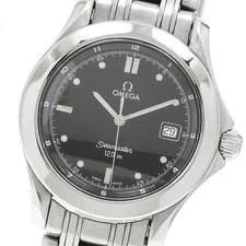 Omega — Omega Seamaster 120 2511.50 Black Quartz SS Date — Watch — resale