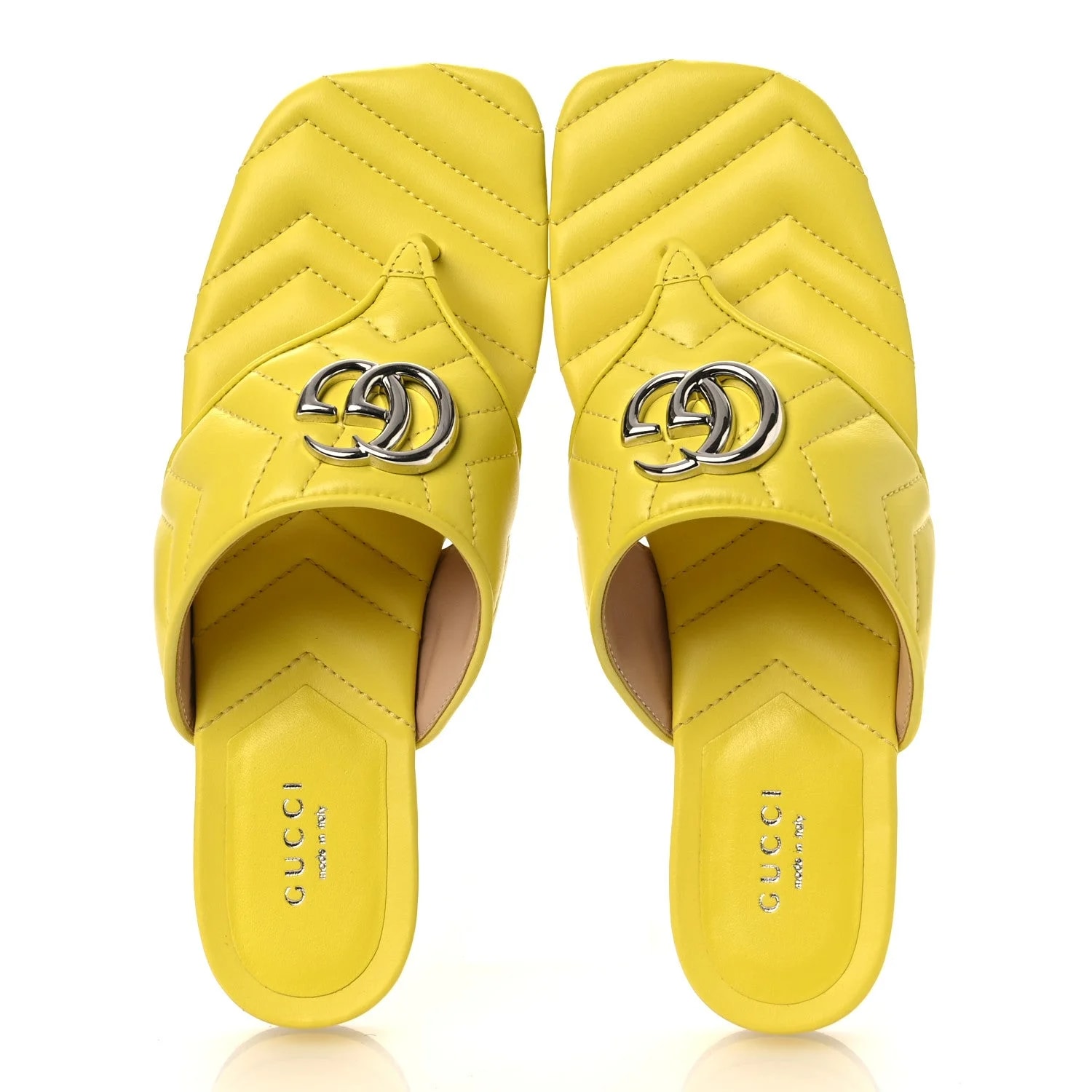 Charlotte Double G Marmont Thong 37.5 Acid 2