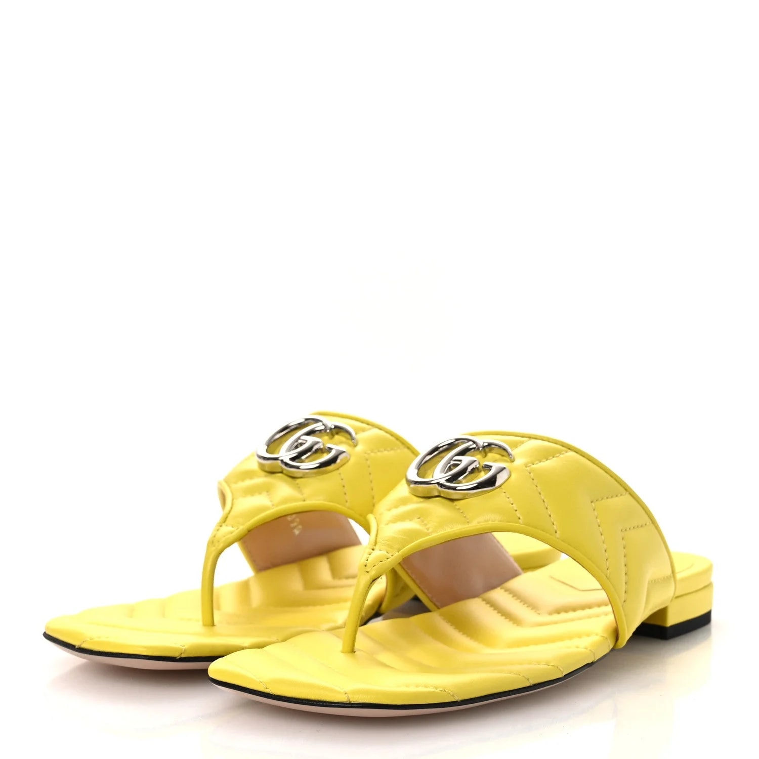 Charlotte Double G Marmont Thong 37.5 Acid 4