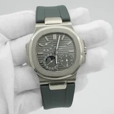 Patek Philippe — Patek Philippe Nautilus Moon Phase 5712G-001 2007 Original Box & Paper — Watch — resale