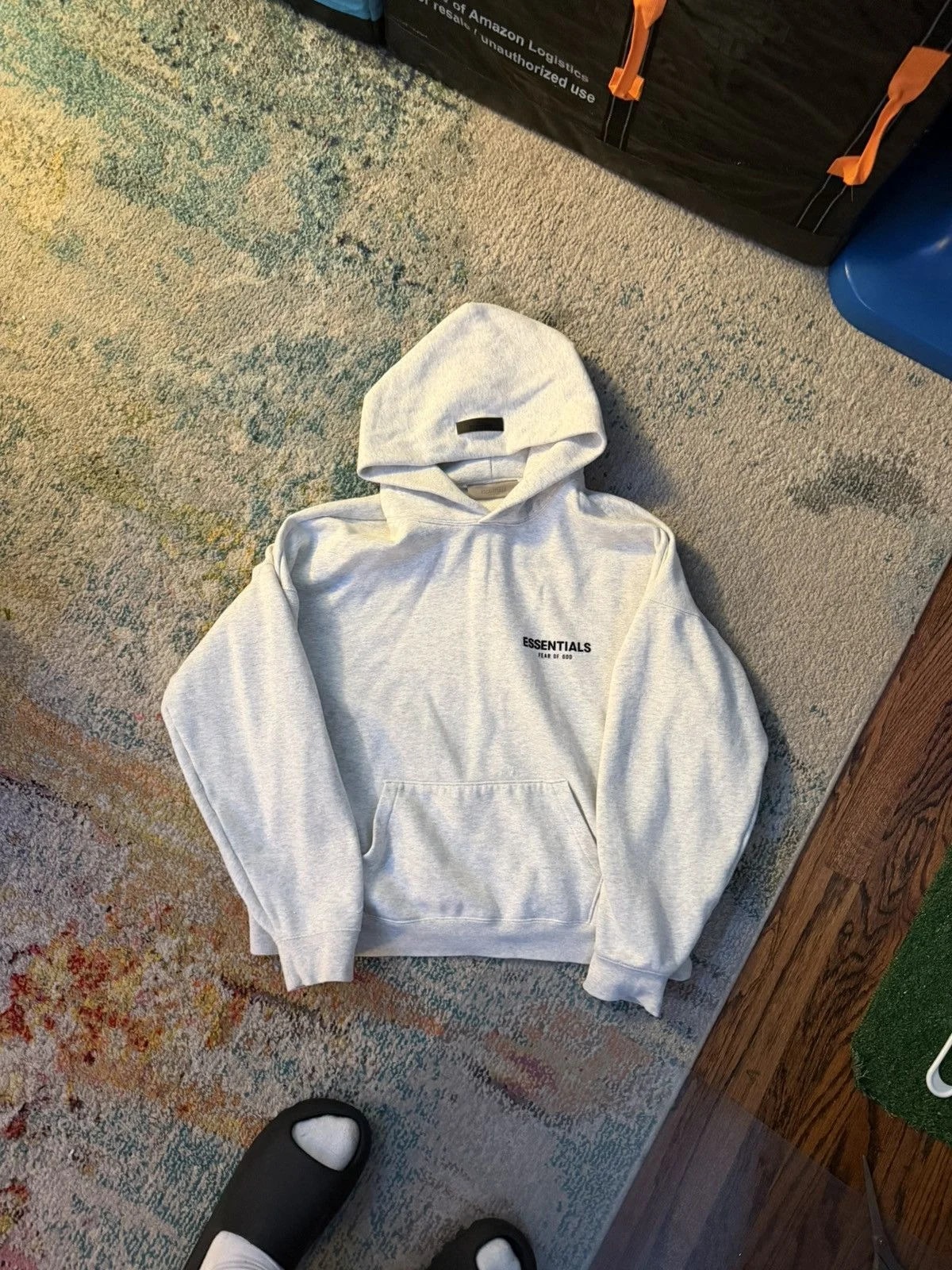 Essentials ‘Heather /Light ’ Hoodie — streetwear — resale