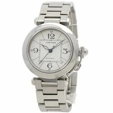 Cartier — Cartier W31074M7 Pasha Automatic Silver — Watch — resale