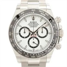 Rolex — Rolex Cosmograph Daytona 126500LN SS AT White Dial 1 Extra Link — Watch — resale