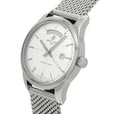 Breitling Transocean Day & Date A4531012/G751 Silver 738801 2