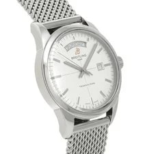 Breitling Transocean Day & Date A4531012/G751 Silver 738801 3