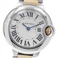 Cartier — Cartier Baron Blue SM W69007Z3 Silver Dial Quartz Watch_966206 — Watch — resale