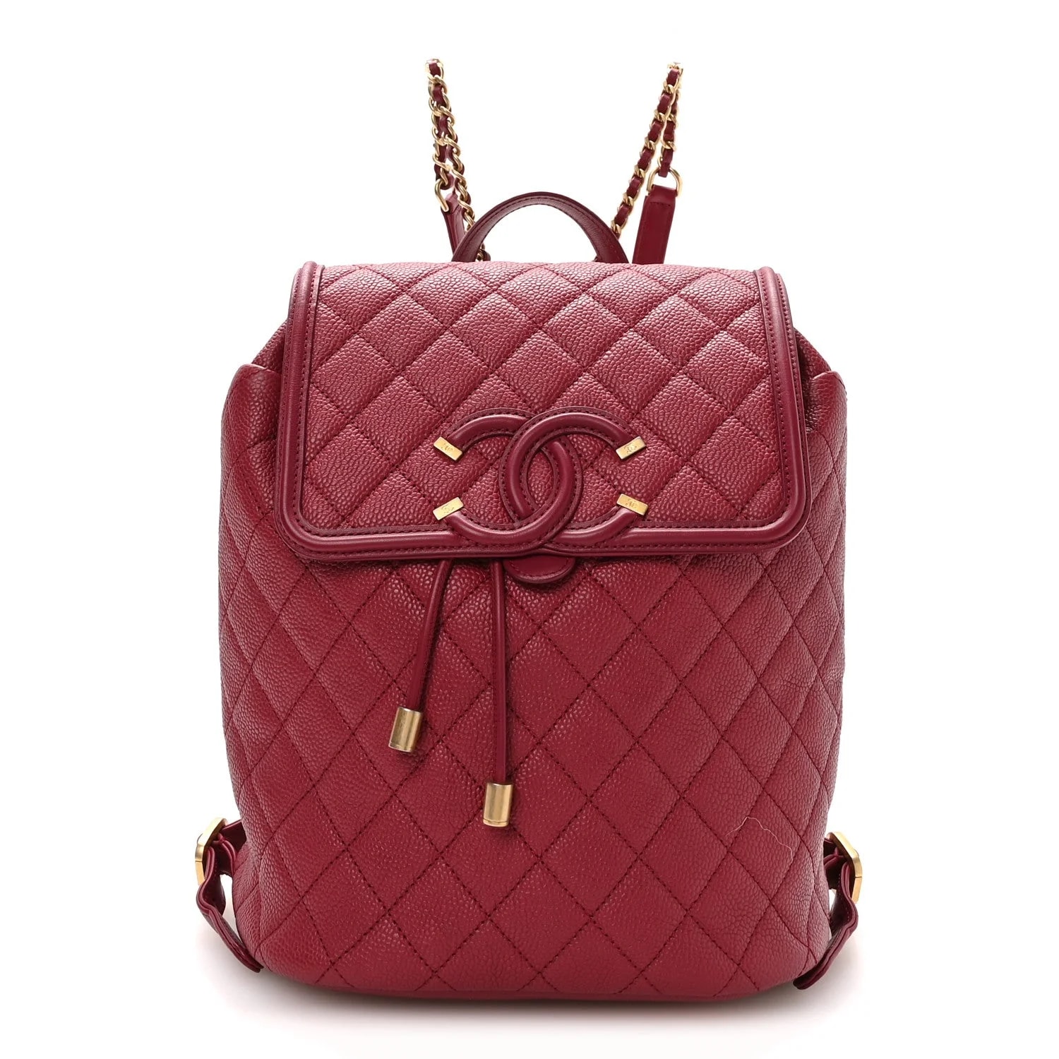 Chanel — Filigree Backpack Dark — Handbag — resale