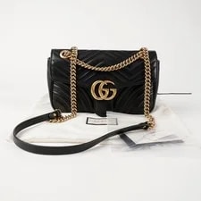 Gucci — Gucci GG Marmont Small Chain Crossbody 443497 156509358 — Handbag — resale