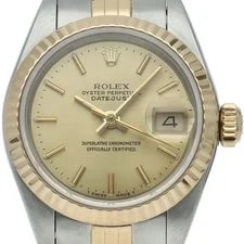 Rolex — Rolex Datejust 69173(E) K18YG/Stainless Steel WomenWatch Champa... — Watch — resale