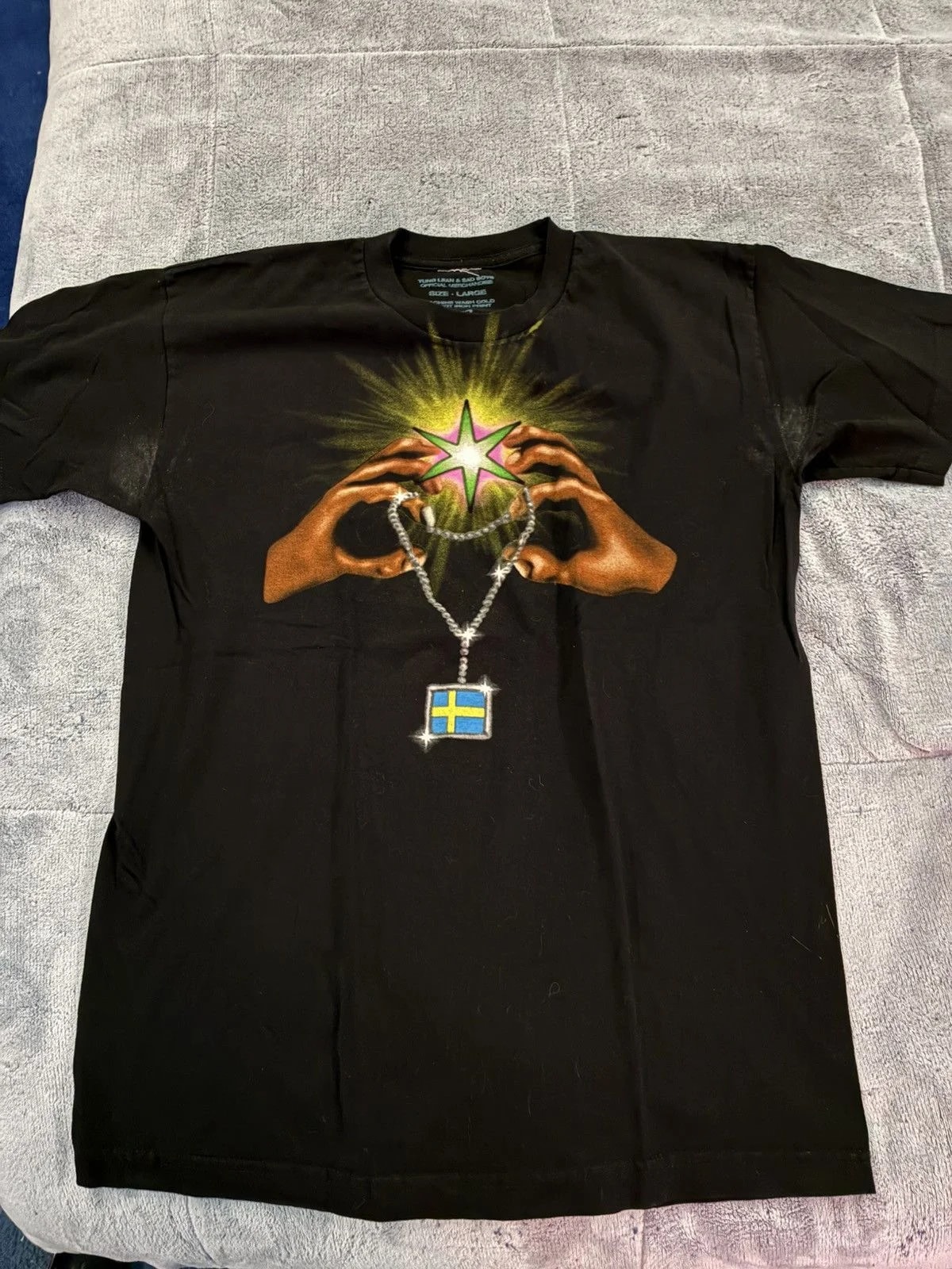 Sweden chain Yung Lean shirt — streetwear — resale