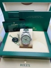 Rolex — New 2026 Rolex Oyster Perpetual 41mm Pistachio, Stainless Steel Reference 134300 — Watch — resale