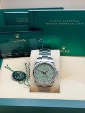 New 2026 Rolex Oyster Perpetual 41mm Pistachio, Stainless Steel Reference 134300 2