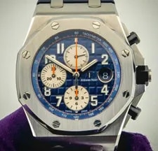 Audemars Piguet Royal Oak Offshore Chronograph Navy Stainless Steel 26470ST 42mm 2