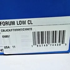 Adidas US 11 Gum Classic Retro Forum 84 Low ID6857 New 4