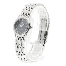Omega DE Ville Prestige 4570.52 22mm SS Black #C10368 2
