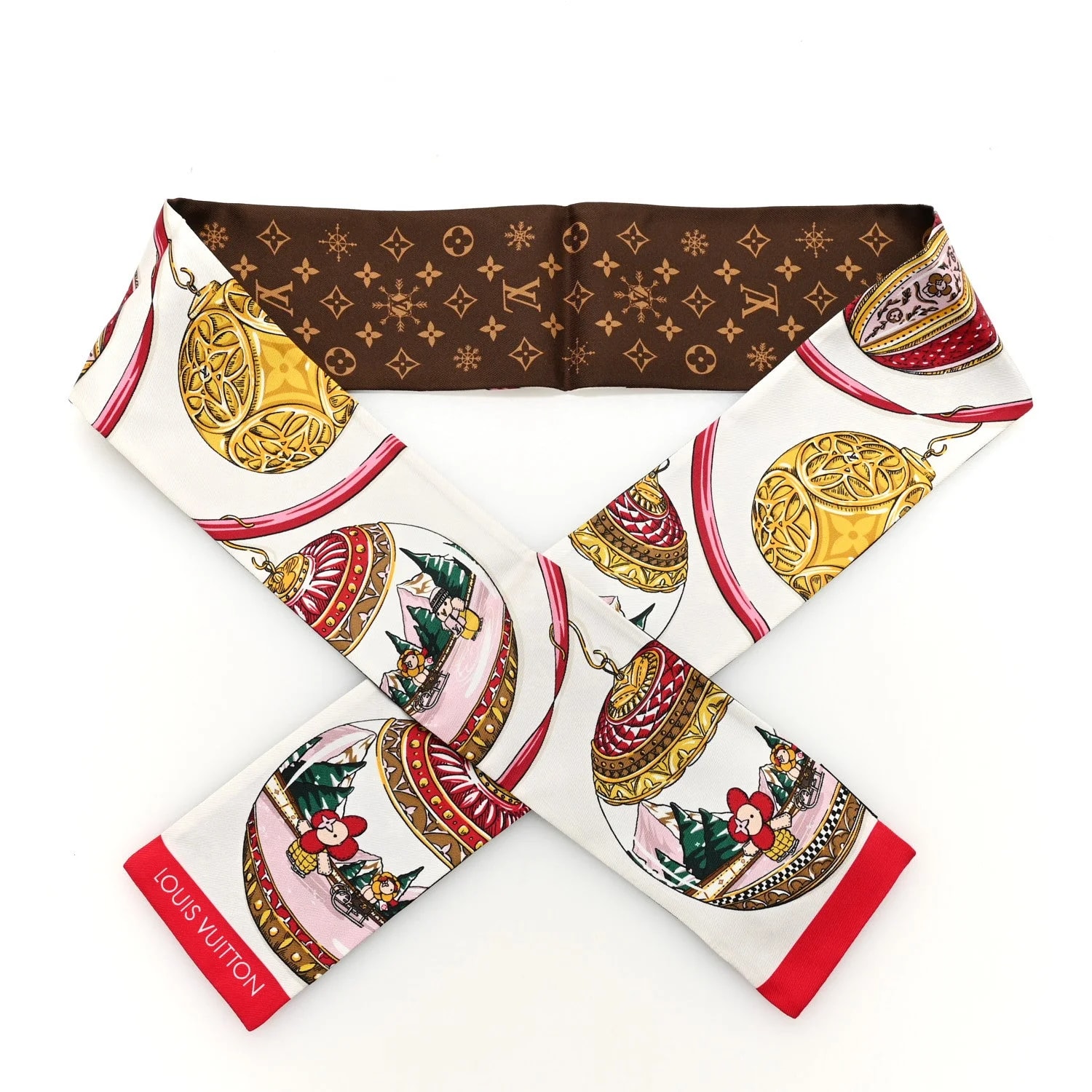 Louis Vuitton — 2023 Christmas Animation Ornaments Bandeau — Accessory — resale
