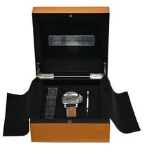 Panerai Luminor Marina PAM00351 Brown Dial Titanium Date 44MM Box Papers 2