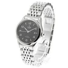 Tudor 1926 91350 Date Black Dial Automatic Watch_974149 3