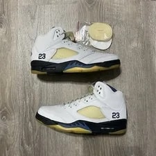 Size 8.5 - Jordan 5 X Mid Light 4