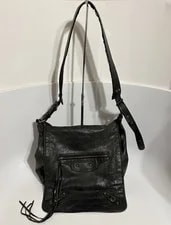 Vtg Balenciaga City Crossbody Messenger 3