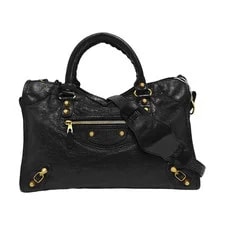 Balenciaga — Balenciaga Classic City Medium Fringe Studded - Good #19VUYV9 — Handbag — resale