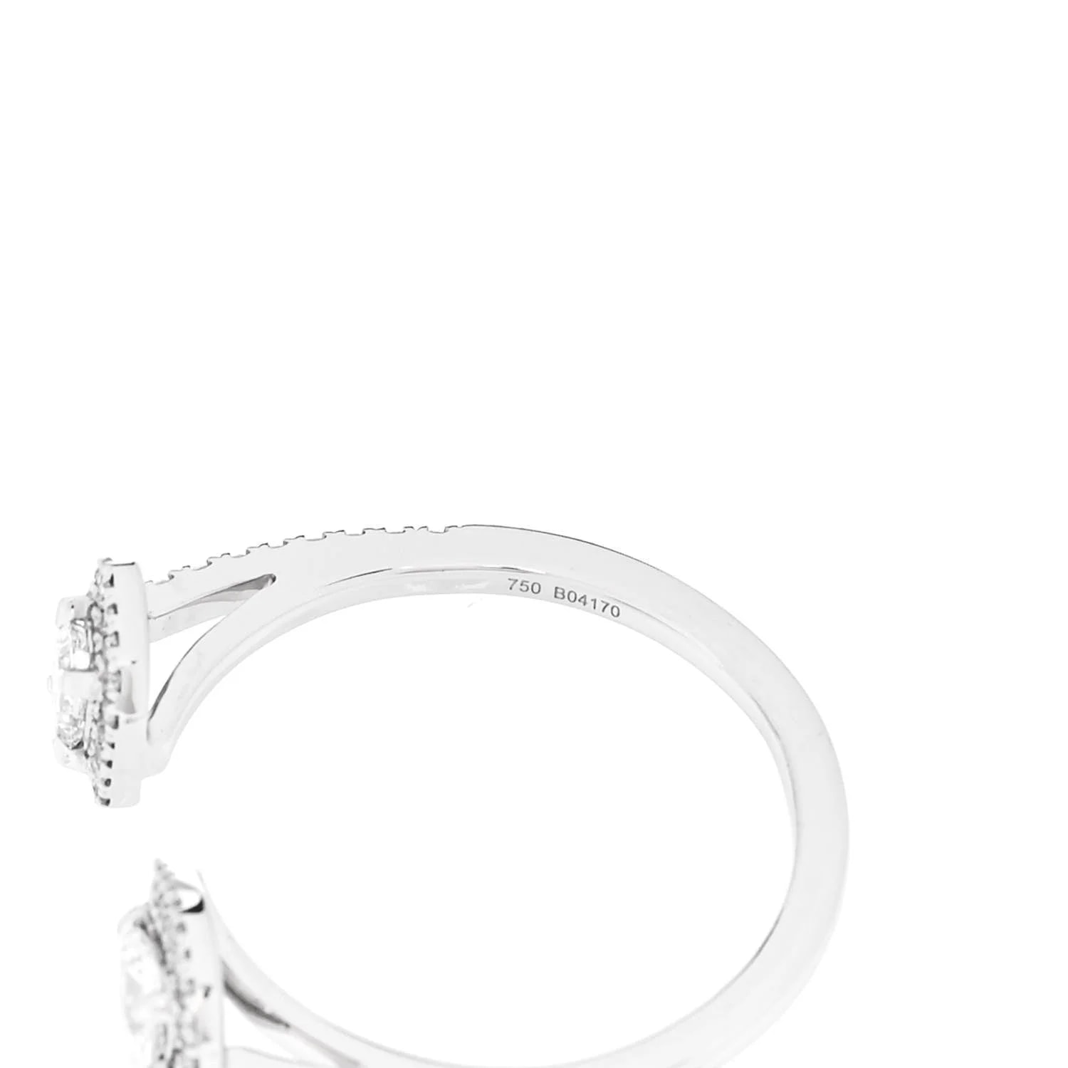 18K White Gold .15ct My Twin Moi & Toi 52 6 4