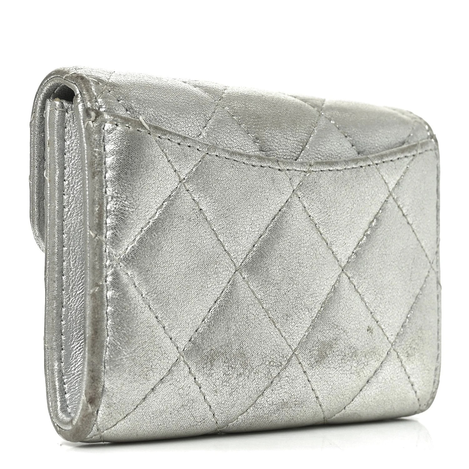 Metallic Flap Card Holder Wallet 3