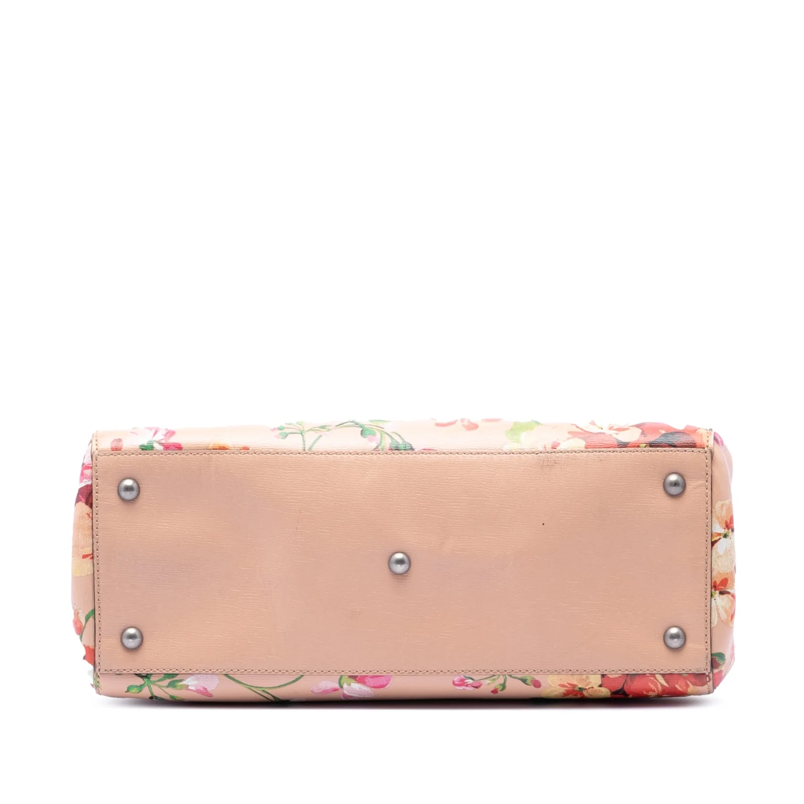 Medium Blooms Bamboo Shopper Satchel 3