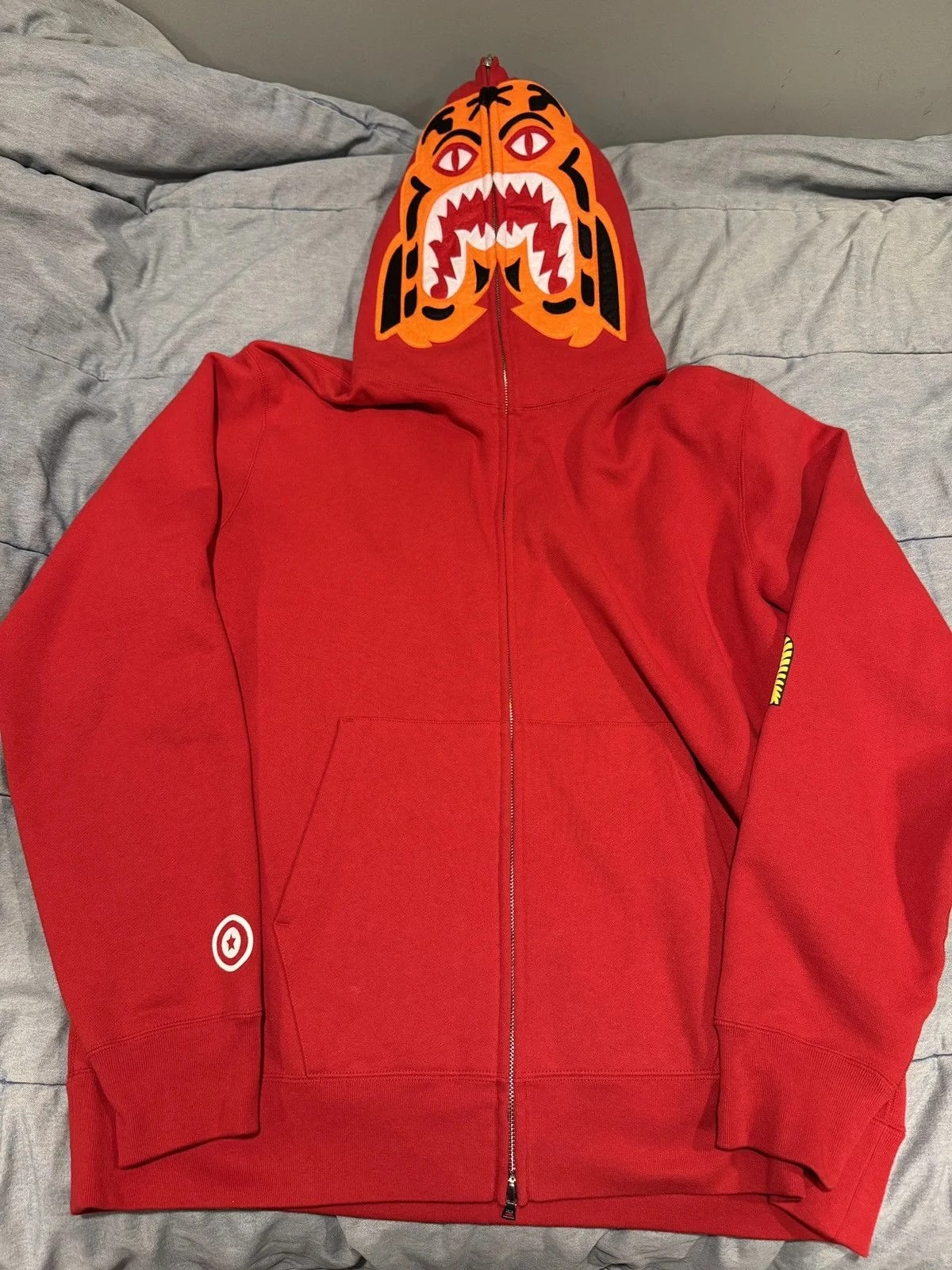 A Bathing Ape — A Bathing Ape Tiger Hoodie — streetwear — resale