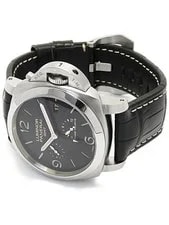 Panerai Luminor PAM00321 Stainless Steel Leather 44mm Automatic 1950 #TW2238 2