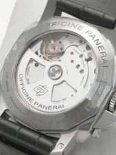 Panerai Luminor PAM00321 Stainless Steel Leather 44mm Automatic 1950 #TW2238 4