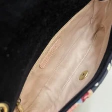 Authentic Chanel Limited Edition Flap in Fabric With Painted Design AG 2