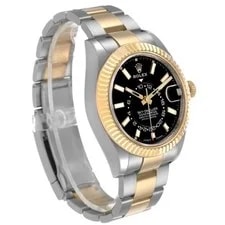 Rolex Sky Dweller Steel Yellow Gold Black Dial 336933 Box Card 3