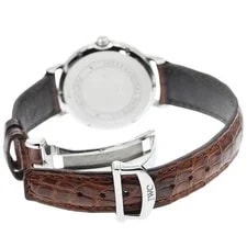 IWC Portofino IW356404 34mm SS Silver Dial Automatic Date #C6443 2