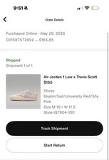 Size 10, Air Jordan 1 Retro Low OG SP 'Shy ' | IQ7604-100 2