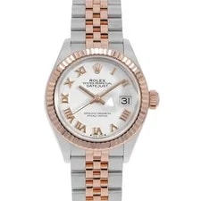 Rolex — Rolex Datejust 279171 White Roman 5 Row Jubilee Bracelet Random Number Secon... — Watch — resale